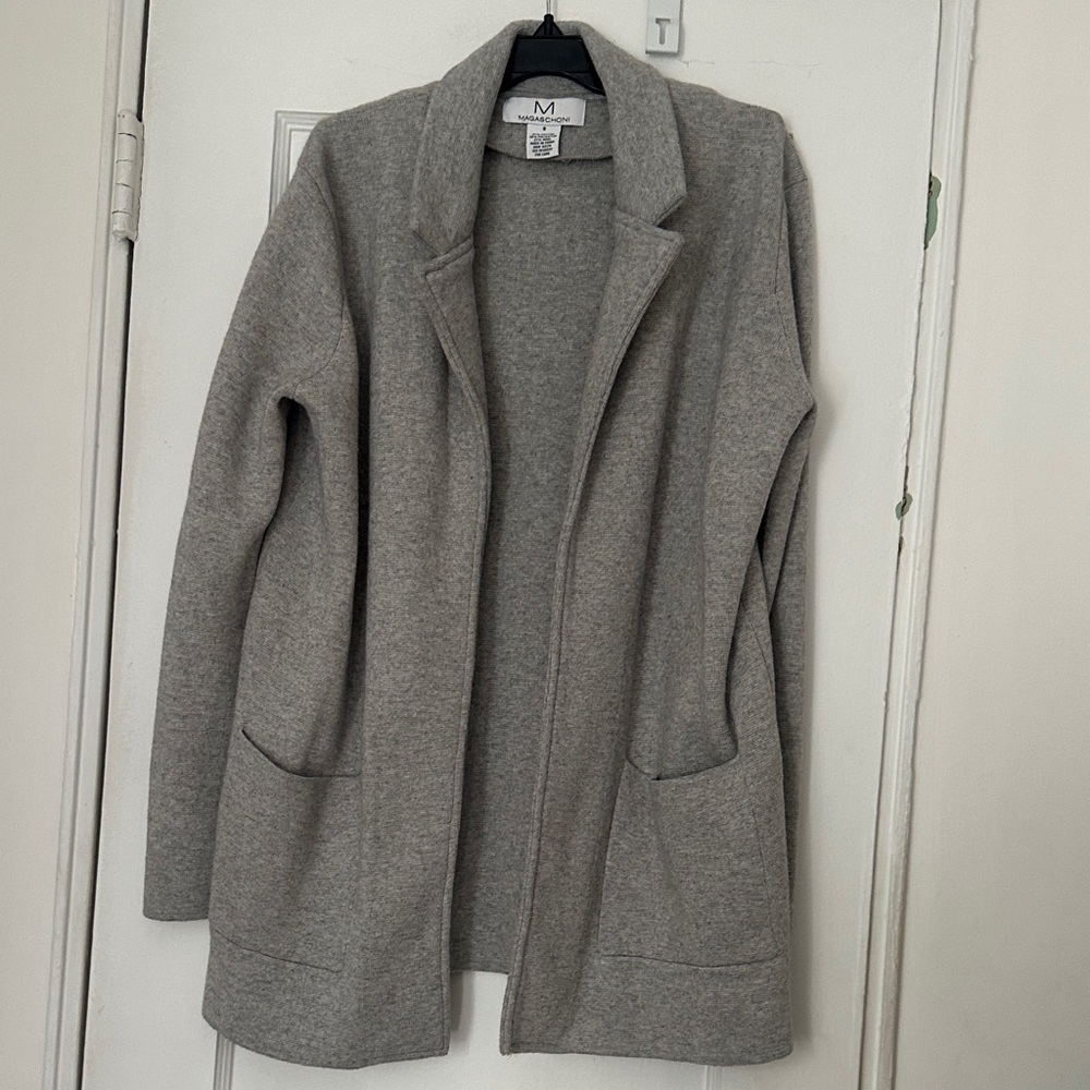 Magaschoni Gray Women's Jacket -Preloved - Picture 5 of 9